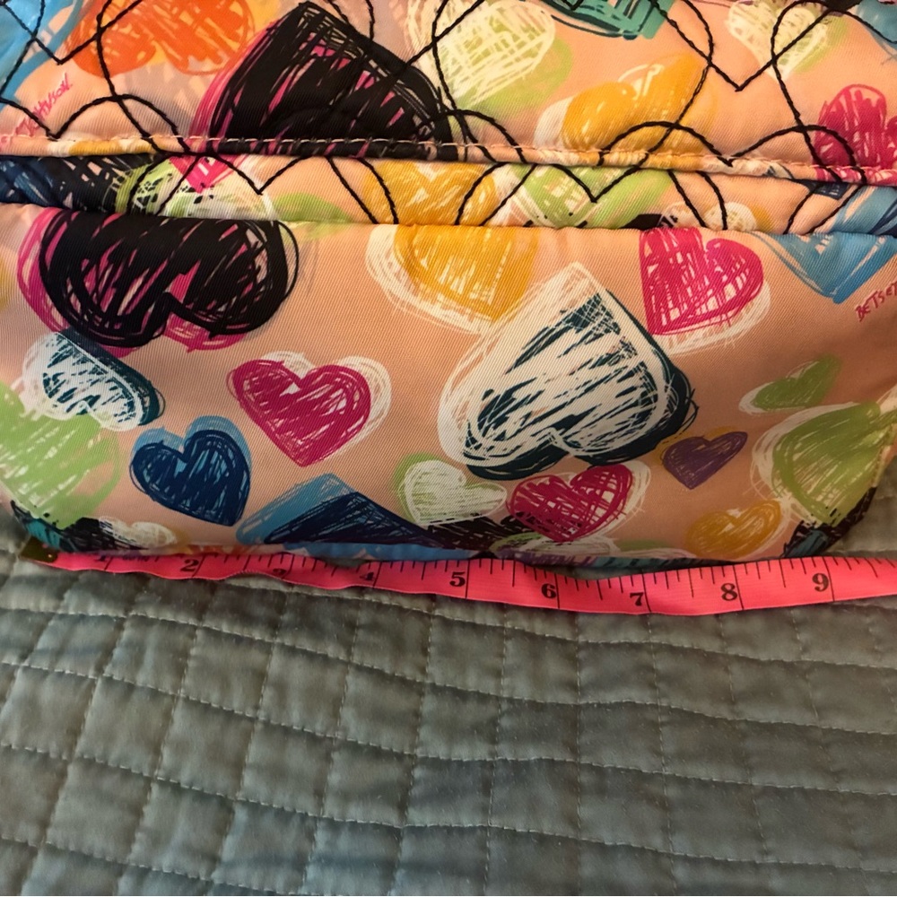 Betsey Johnson Colorful Book Bag - Picture 6 of 7
